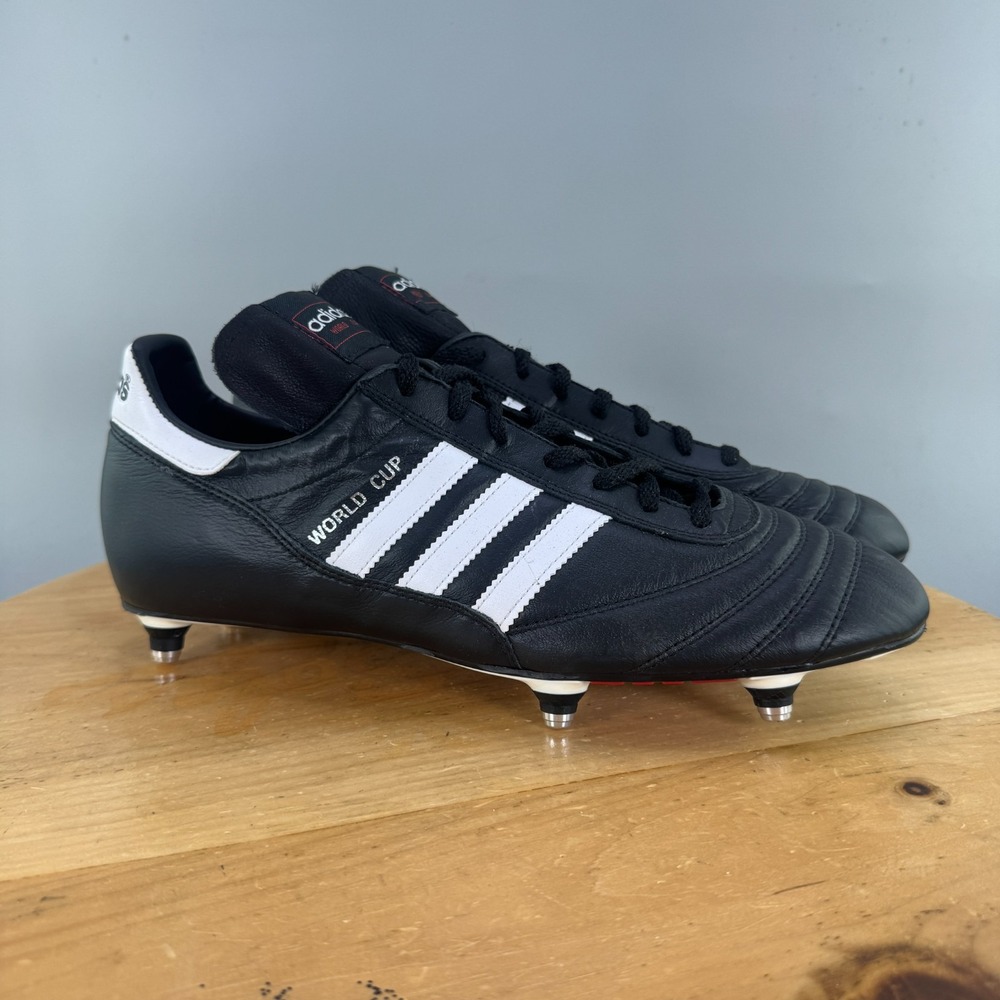 Adidas World Cup SG Mens Size 12 Leather Soccer Cleats Boots Made in Germany